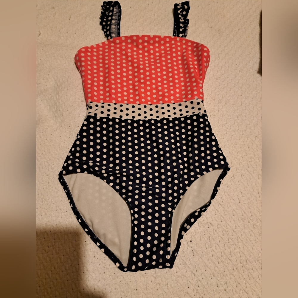 Girls cat&jack size 10/12 bathing suit
